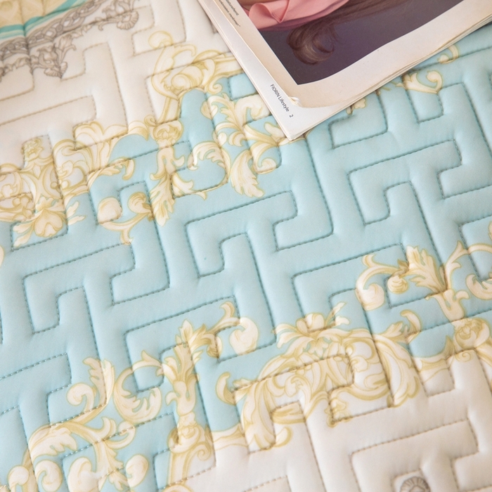 91家纺网 家纺一手货源 找家纺 美丽折家纺 2025夏季新品高端加厚8mm全冰丝生物基乳胶凉席三件套 水洗天然乳胶凉席 雅恩