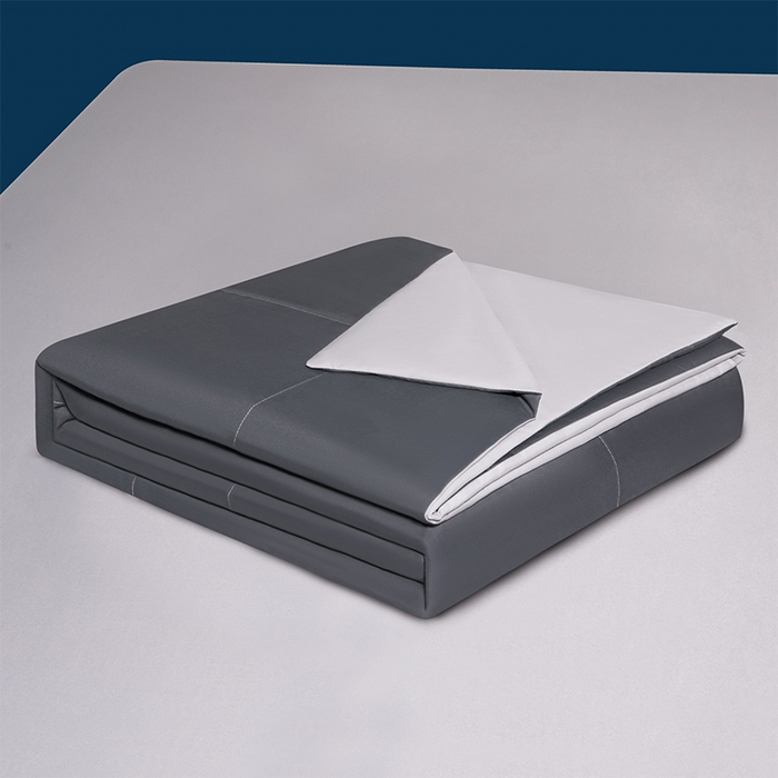 91家纺网 家纺一手货源 找家纺 招财狼家纺 2025新款亚朵同款7A活性印染抗菌夏凉被空调被夏被 凉感灰