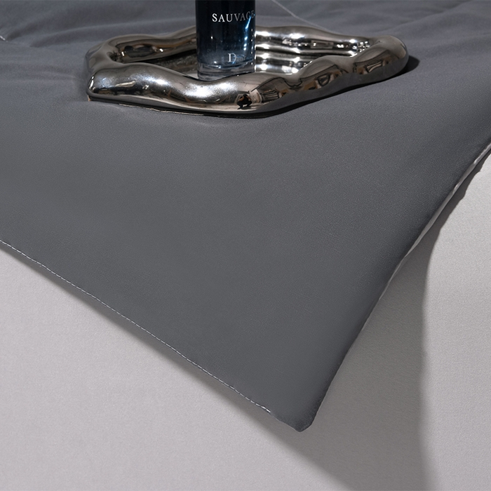 91家纺网 家纺一手货源 找家纺 招财狼家纺 2025新款亚朵同款7A活性印染抗菌夏凉被空调被夏被 凉感灰