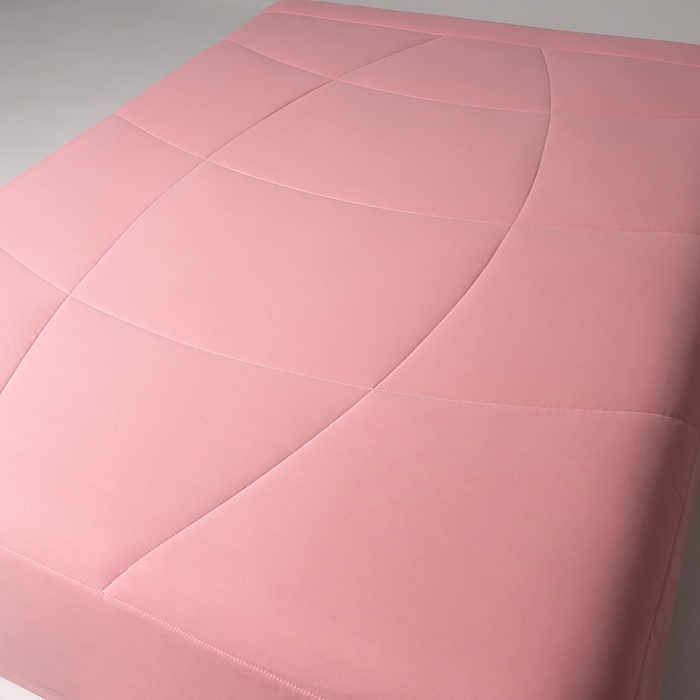 91家纺网 家纺一手货源 找家纺 招财狼家纺 2025新款亚朵同款7A活性印染抗菌夏凉被空调被夏被 凉感粉