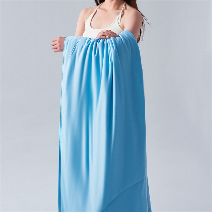 91家纺网 家纺一手货源 找家纺 满圆红家纺 2025新款满圆红星球同款双面双感夏凉被 极境冰蓝