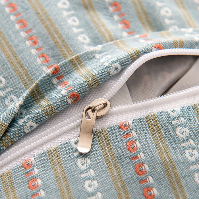 91家纺网 家纺一手货源 找家纺 大熊枕芯 2025新款全棉水洗棉荞麦三角组合枕 枕头枕芯 三角组合款-深蓝 三角组合枕/只