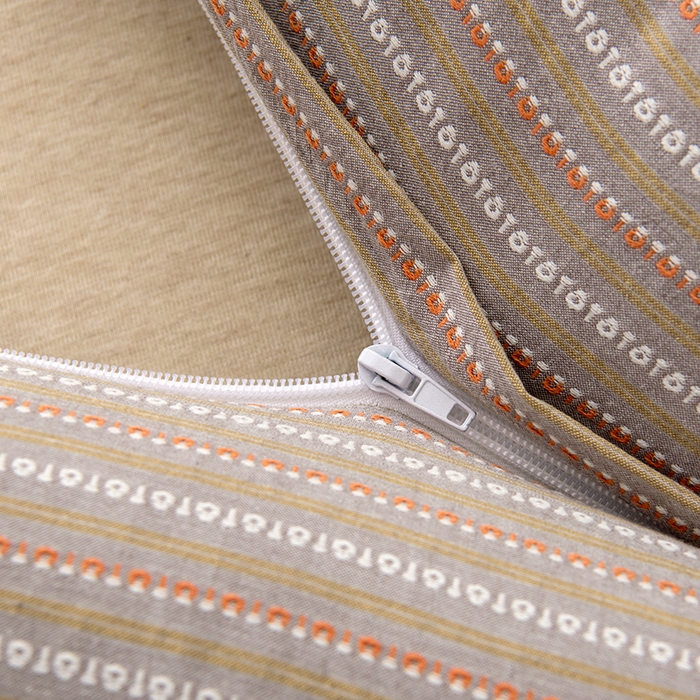 91家纺网 家纺一手货源 找家纺 大熊枕芯 2025新款全棉水洗棉荞麦三角组合枕 枕头枕芯 三角组合款-咖色 三角组合枕/对