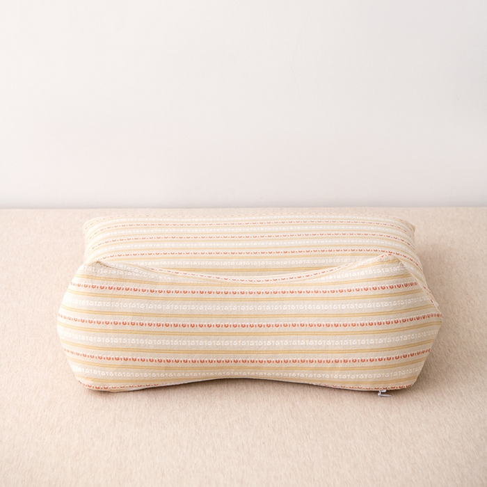 91家纺网 家纺一手货源 找家纺 大熊枕芯 2025新款全棉水洗棉荞麦三角组合枕 枕头枕芯 三角组合款-卡其 三角组合枕/对