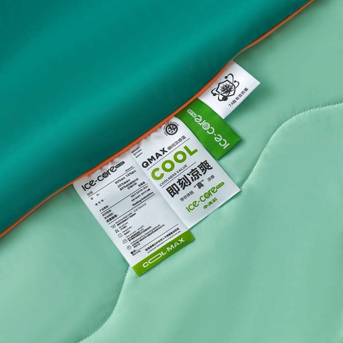 91家纺网 家纺一手货源 找家纺 朴罗 （ 原岚图） 2025新款纯色亲肤舒适锦氨凉感夏被夏凉被空调被 深睡绿