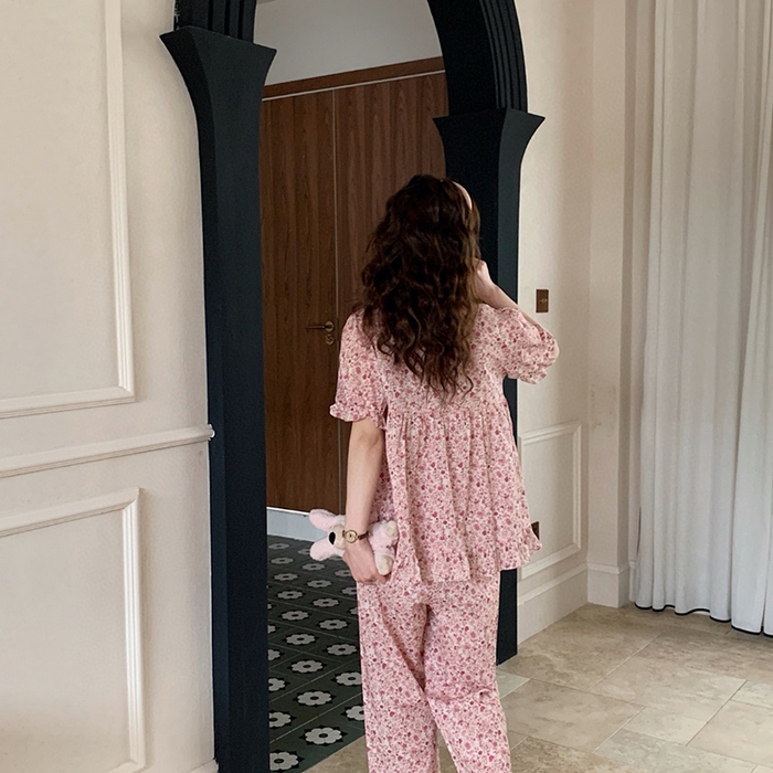 91家纺网 家纺一手货源 找家纺 （总）妍景家居生活馆 2025新款25605-碎花公主风套装