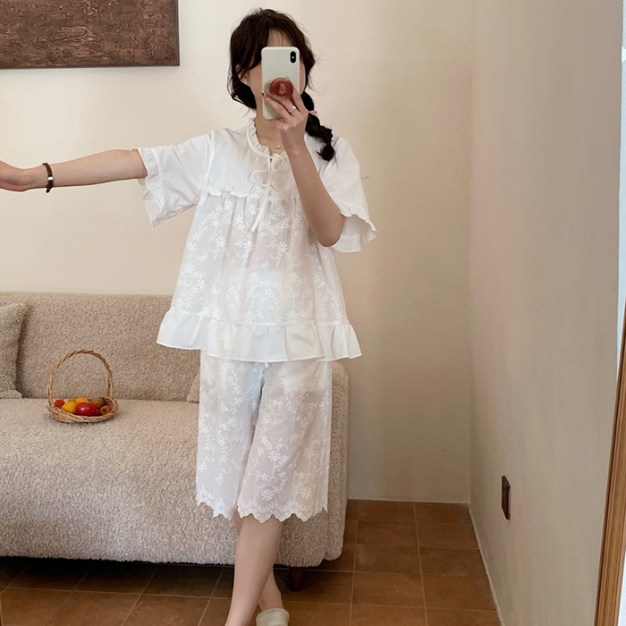 91家纺网 家纺一手货源 找家纺 （总）妍景家居生活馆 2025新款25637-雏菊绣花百搭套装