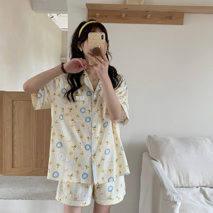 91家纺网 家纺一手货源 找家纺 （总）妍景家居生活馆 2025新款25658-早餐蛋印花套装