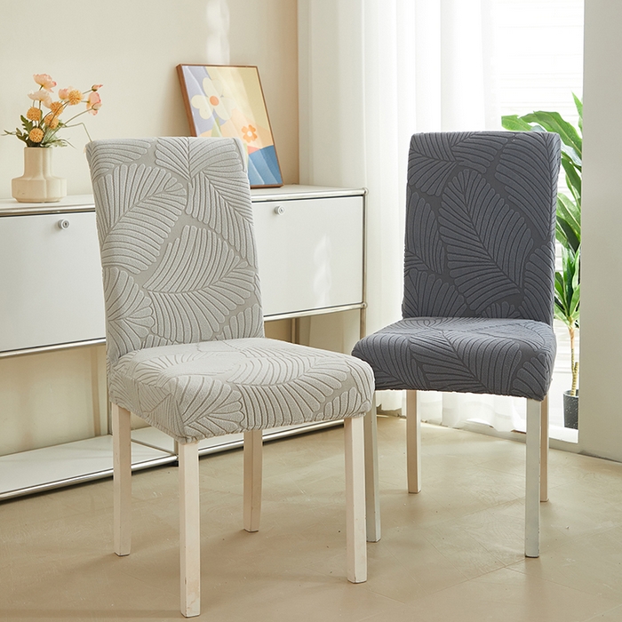 91家纺网 家纺一手货源 找家纺 丝绮鹿 2025新款雕花绒大叶子椅子套松紧款 组合图仅供参考