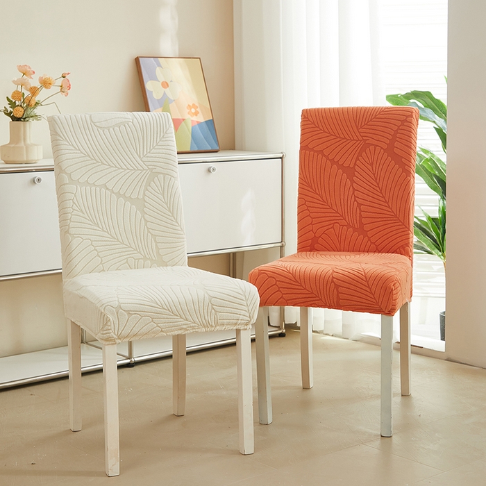 91家纺网 家纺一手货源 找家纺 丝绮鹿 2025新款雕花绒大叶子椅子套松紧款 组合图仅供参考