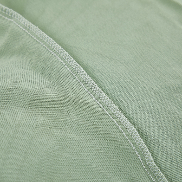 91家纺网 家纺一手货源 找家纺 丝绮鹿 2025新款雕花绒大叶子方块沙发套 薄荷绿