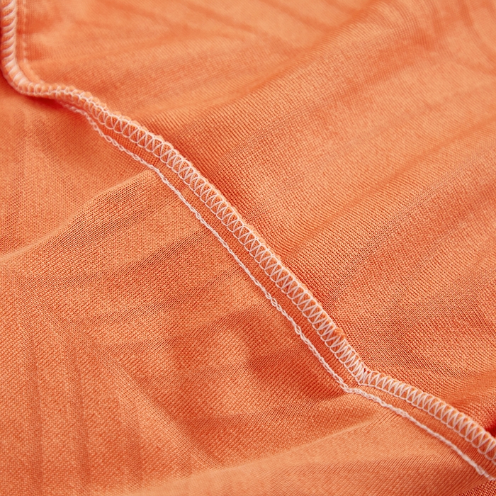 91家纺网 家纺一手货源 找家纺 丝绮鹿 2025新款雕花绒大叶子方块沙发套 橙色