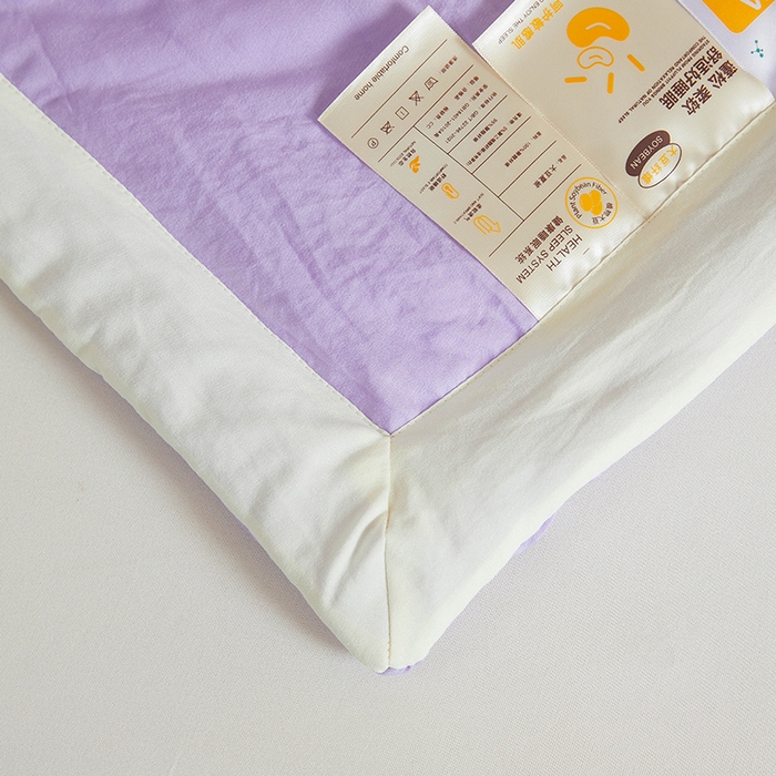 91家纺网 家纺一手货源 找家纺 咏绒家纺工厂店 2025新款7A抗菌原棉大豆夏被夏凉被空调被 香芋紫