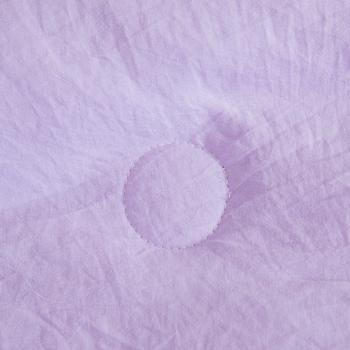 91家纺网 家纺一手货源 找家纺 咏绒家纺工厂店 2025新款7A抗菌原棉大豆夏被夏凉被空调被 香芋紫