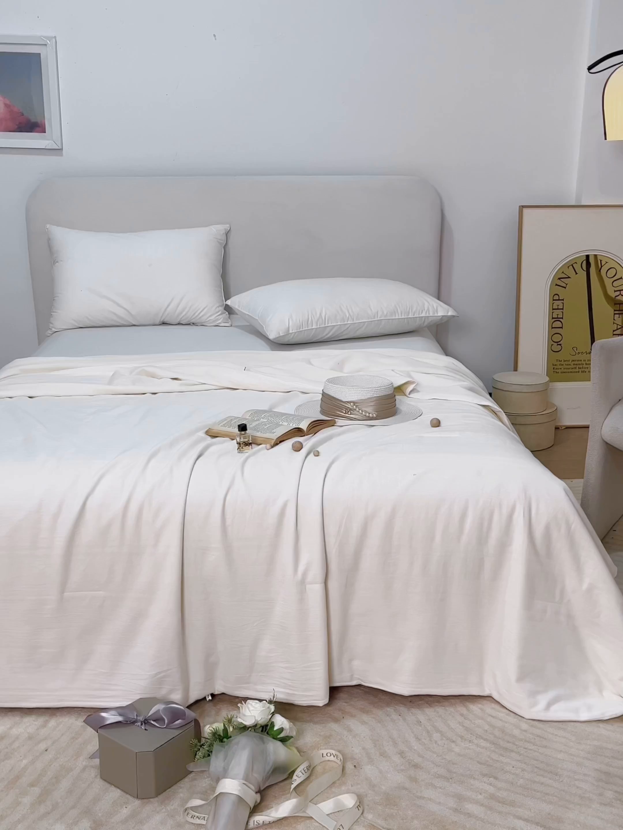 91家纺网 家纺一手货源 找家纺 （总）咏绒家纺工厂店 2025厂家直销网销爆款永不断货2025款A类全棉大豆夏被30%大豆空调被