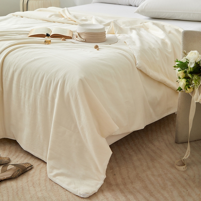 91家纺网 家纺一手货源 找家纺 （总）咏绒家纺工厂店 2025厂家直销网销爆款永不断货2025款A类全棉大豆夏被30%大豆空调被