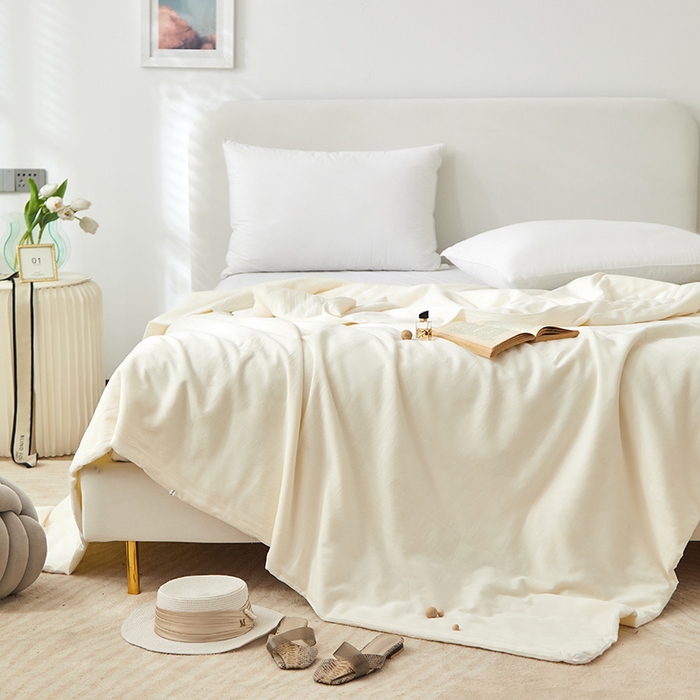 91家纺网 家纺一手货源 找家纺 （总）咏绒家纺工厂店 2025厂家直销网销爆款永不断货2025款A类全棉大豆夏被30%大豆空调被