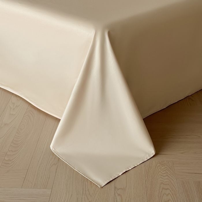 91家纺网 家纺一手货源 找家纺 咏绒家纺工厂店 2025新款色织提花双层纱全棉四件套-如梦-浮岚 浮岚-红棕