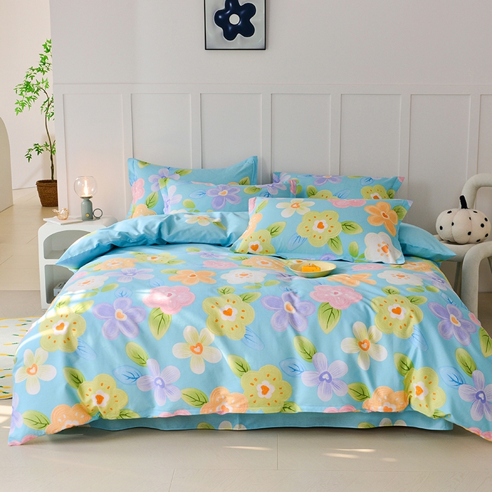 91家纺网 家纺一手货源 找家纺 （总）登登家纺 2025新款全棉单被套