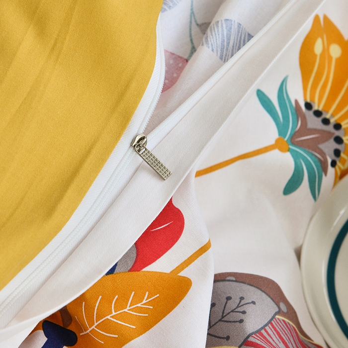 91家纺网 家纺一手货源 找家纺 登登家纺 2025新款全棉单被套 浪漫花语