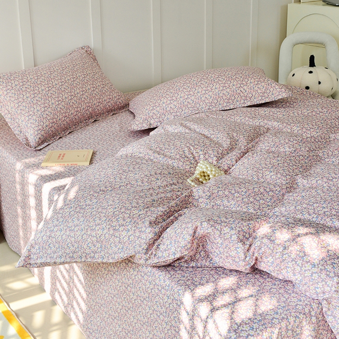 91家纺网 家纺一手货源 找家纺 登登家纺 2025新款全棉单被套 花溪