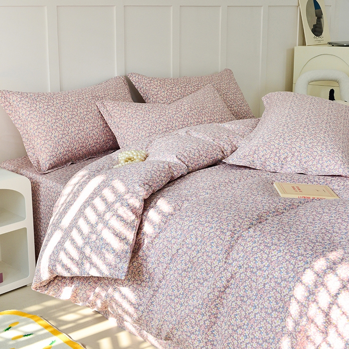 91家纺网 家纺一手货源 找家纺 登登家纺 2025新款全棉单被套 花溪