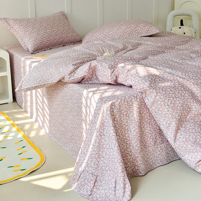 91家纺网 家纺一手货源 找家纺 登登家纺 2025新款全棉单被套 花溪