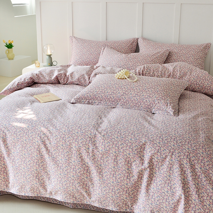 91家纺网 家纺一手货源 找家纺 登登家纺 2025新款全棉单被套 花溪