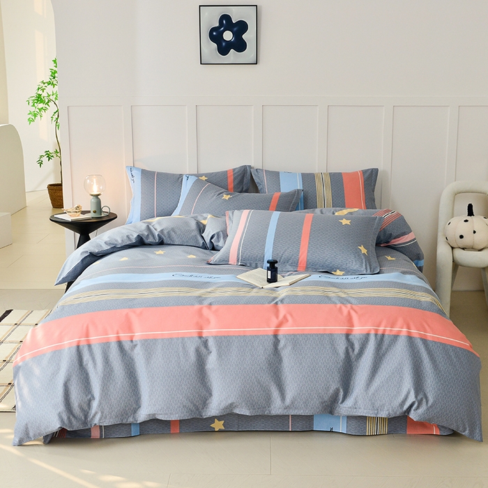 91家纺网 家纺一手货源 找家纺 登登家纺 2025新款全棉单被套 加州故事