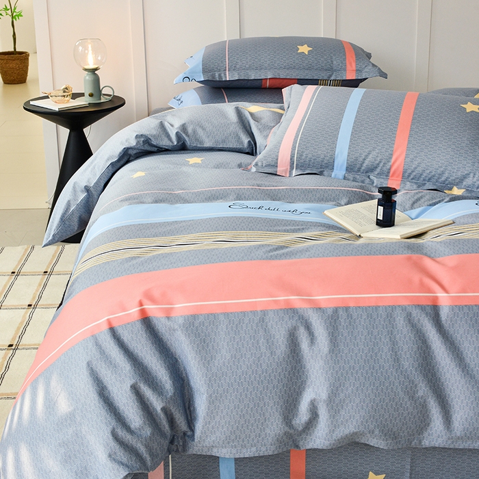 91家纺网 家纺一手货源 找家纺 登登家纺 2025新款全棉单被套 加州故事