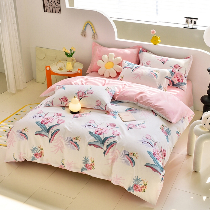 91家纺网 家纺一手货源 找家纺 登登家纺 2025新款全棉单被套 佳境