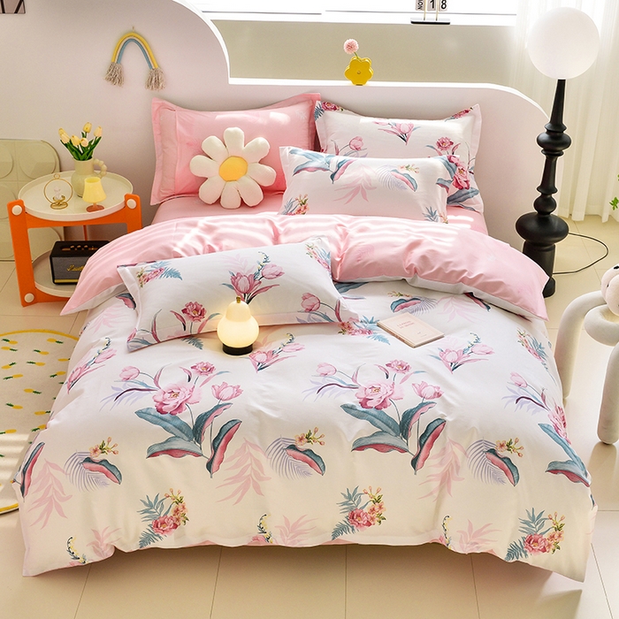 91家纺网 家纺一手货源 找家纺 登登家纺 2025新款全棉单被套 佳境