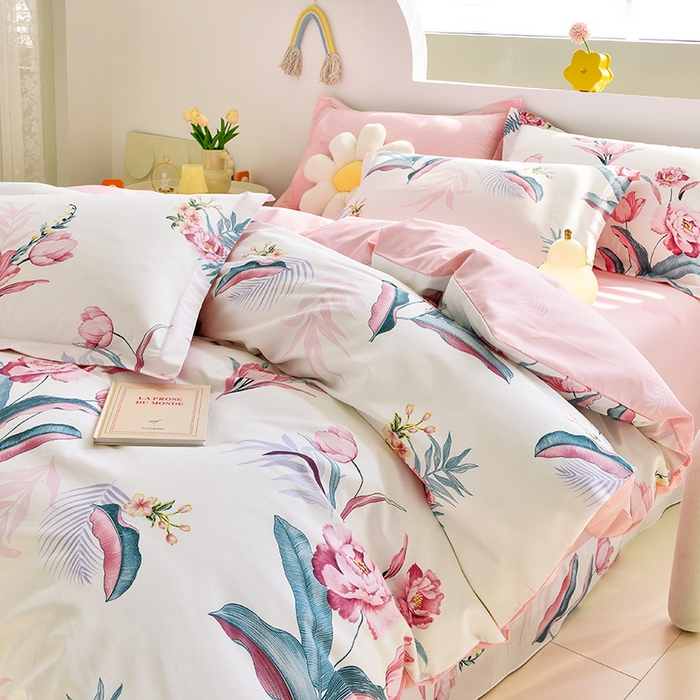 91家纺网 家纺一手货源 找家纺 登登家纺 2025新款全棉单被套 佳境