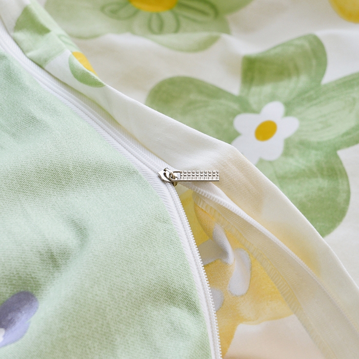 91家纺网 家纺一手货源 找家纺 登登家纺 2025新款全棉单被套 可爱小熊