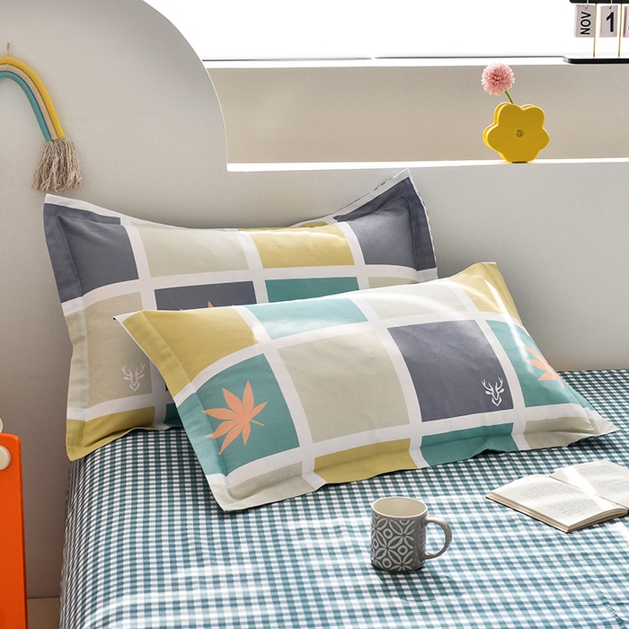 91家纺网 家纺一手货源 找家纺 登登家纺 2025新款全棉单被套 空间悦动