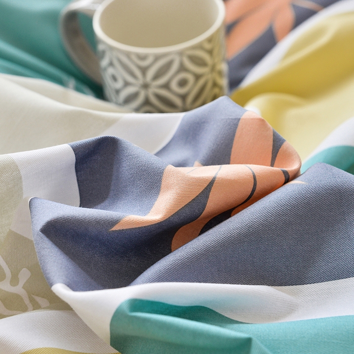 91家纺网 家纺一手货源 找家纺 登登家纺 2025新款全棉单被套 空间悦动