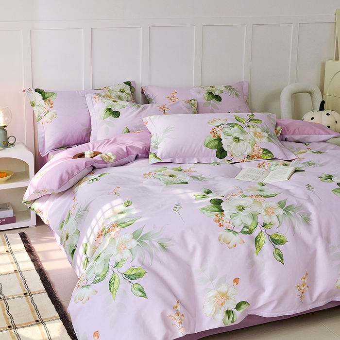 91家纺网 家纺一手货源 找家纺 登登家纺 2025新款全棉单被套 丽芙