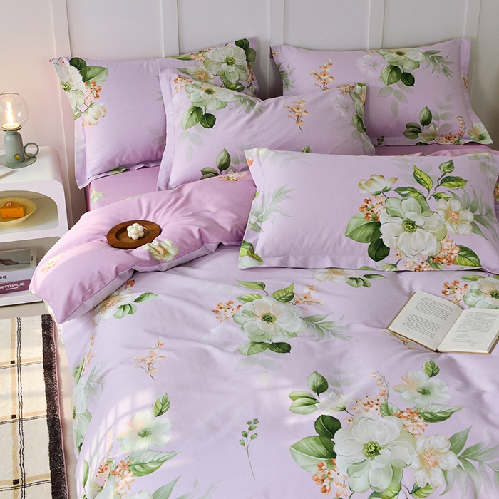 91家纺网 家纺一手货源 找家纺 登登家纺 2025新款全棉单被套 丽芙