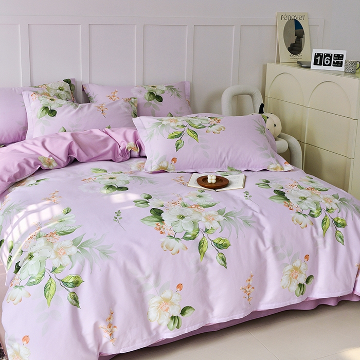 91家纺网 家纺一手货源 找家纺 登登家纺 2025新款全棉单被套 丽芙