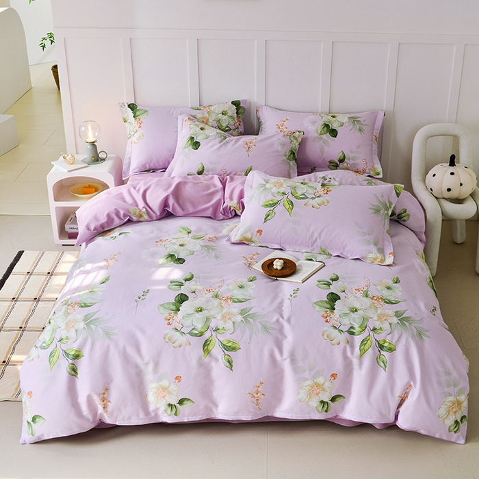 91家纺网 家纺一手货源 找家纺 登登家纺 2025新款全棉单被套 丽芙