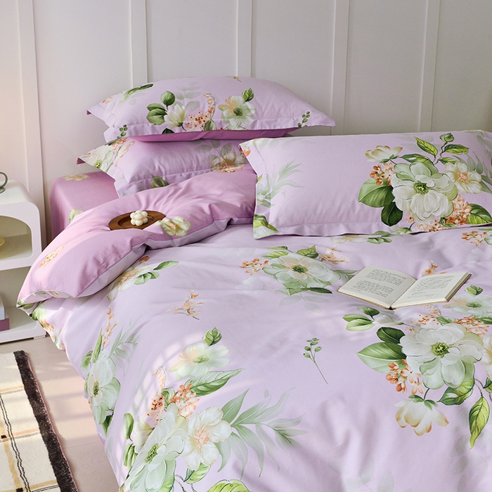 91家纺网 家纺一手货源 找家纺 登登家纺 2025新款全棉单被套 丽芙