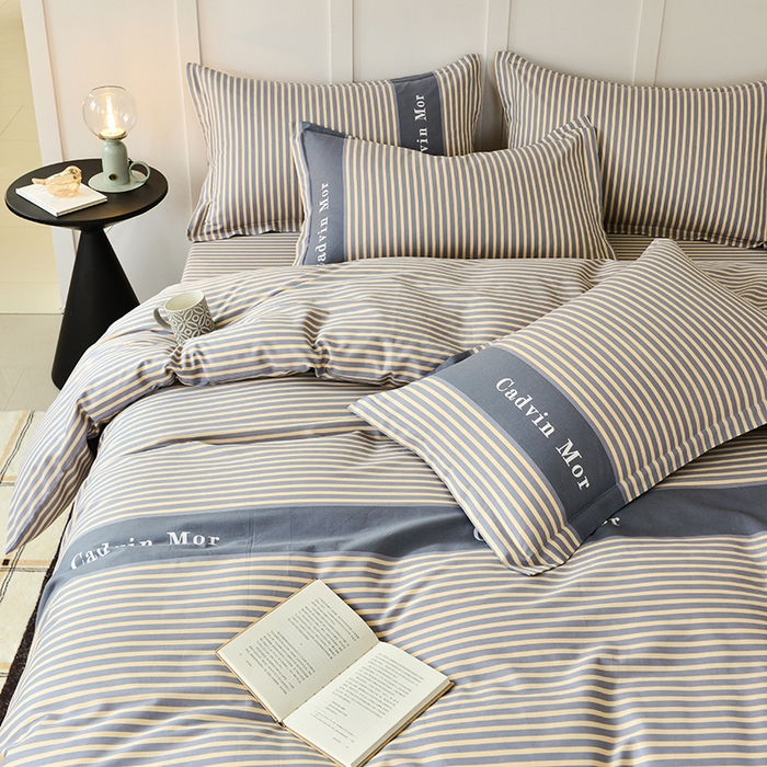 91家纺网 家纺一手货源 找家纺 登登家纺 2025新款全棉单被套 慢生活