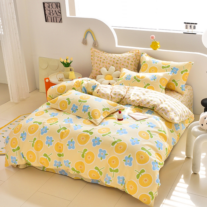 91家纺网 家纺一手货源 找家纺 登登家纺 2025新款全棉单被套 奇趣时光