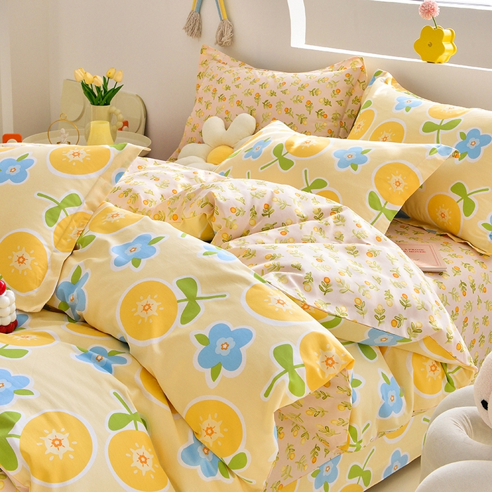 91家纺网 家纺一手货源 找家纺 登登家纺 2025新款全棉单被套 奇趣时光