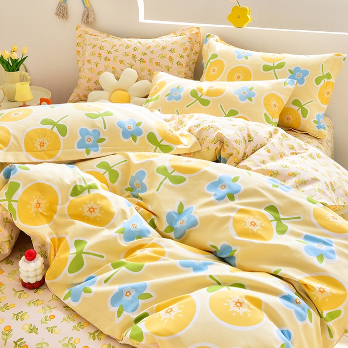 91家纺网 家纺一手货源 找家纺 登登家纺 2025新款全棉单被套 奇趣时光