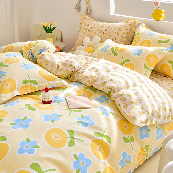 91家纺网 家纺一手货源 找家纺 登登家纺 2025新款全棉单被套 奇趣时光