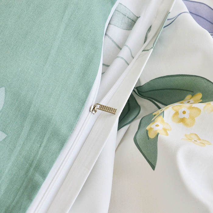 91家纺网 家纺一手货源 找家纺 登登家纺 2025新款全棉单被套 清风雅颂