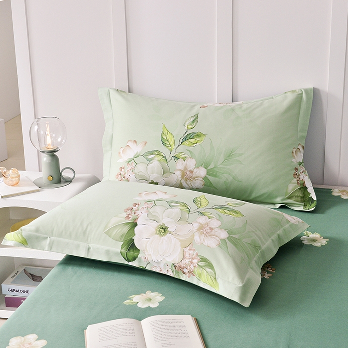 91家纺网 家纺一手货源 找家纺 登登家纺 2025新款全棉单被套 素雅