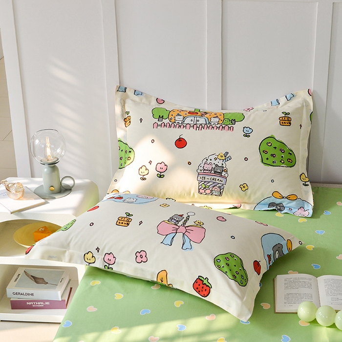 91家纺网 家纺一手货源 找家纺 登登家纺 2025新款全棉单被套 童梦园