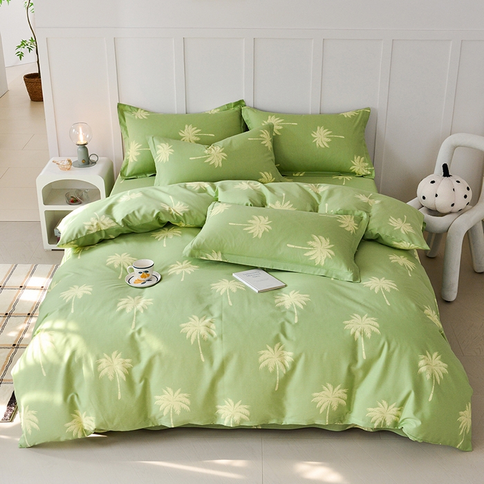 91家纺网 家纺一手货源 找家纺 登登家纺 2025新款全棉单被套 夏日心情